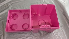 LEGO Juniors Pink Storage Box #10668 &ndash; Princess Castle Theme (2012, Empty)