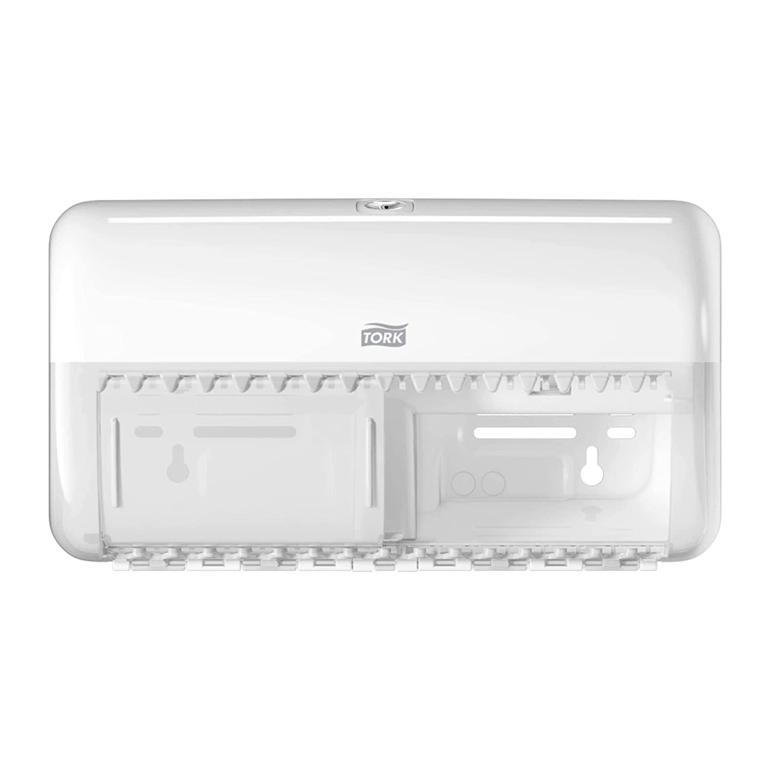 Tork Toilet Paper Roll Wall Mounted Dispenser White T4, Compact, Elevation Range