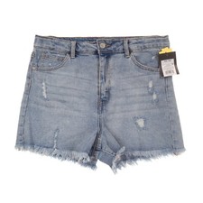 Art Class Blue Jean Shorts Kids Girls XXL 18 Distressed Cut-Offs