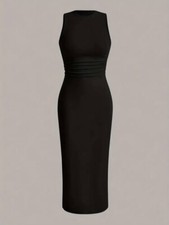Sleeveless Dress - Black