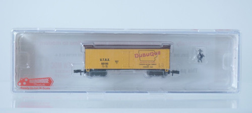 Nuevo de Lote Antiguo Roundhouse DUBUQUE PACKING CO. 63193 Escala N 36' Coche Frigorífico - 86803 | Zustand: New