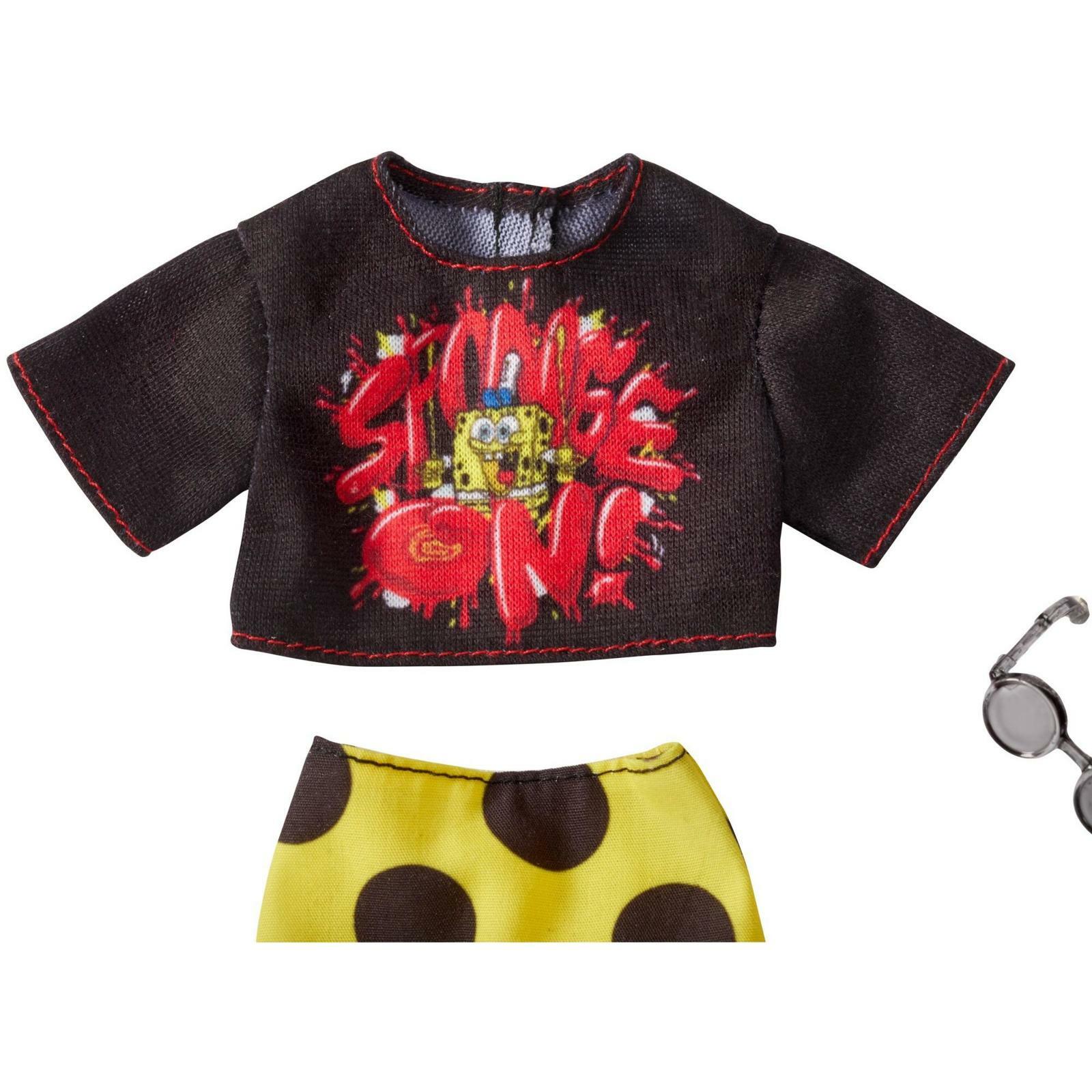 barbie spongebob fashion packs