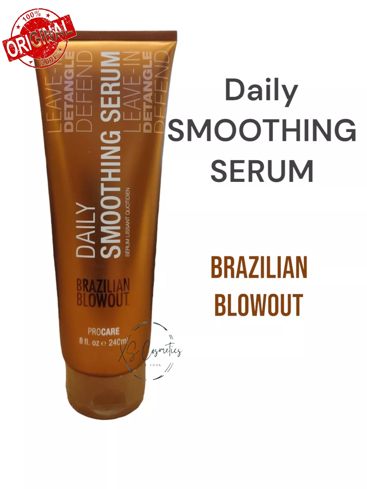 Ежедневная разглаживающая сыворотка Brazilian Blowout, новая 8 унций