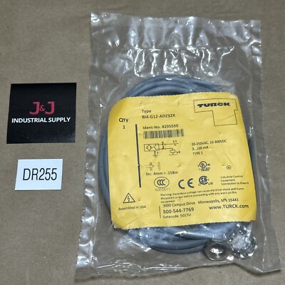 FACTORY SEALED- Turck Sensors 4205030 / BI4-G12-ADZ32X Prox Sensor || WARRANTY!