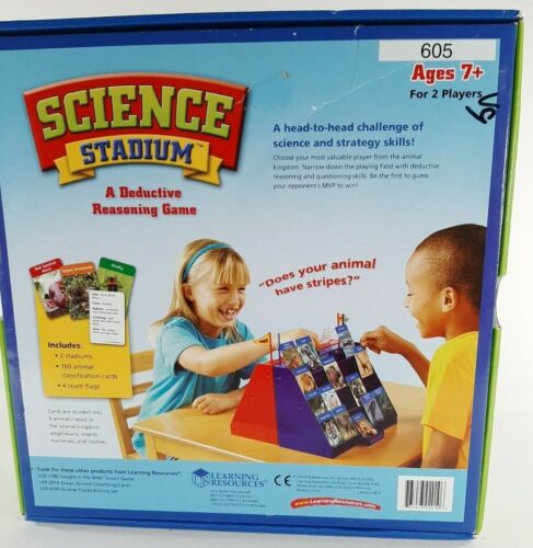 Science Stadium Game Reasoning Detective Game Animal Kingdom Learning Resources