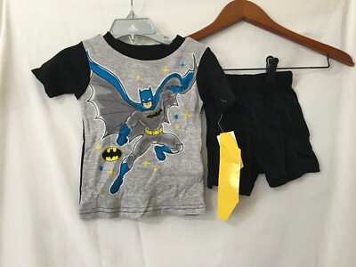 New DC Comic Batman shorts toddler Pajama Set  2 pc U pick