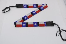 Beaded Hat Band Geometric Southwestern Pattern Cowboy Rode Handmade hatband