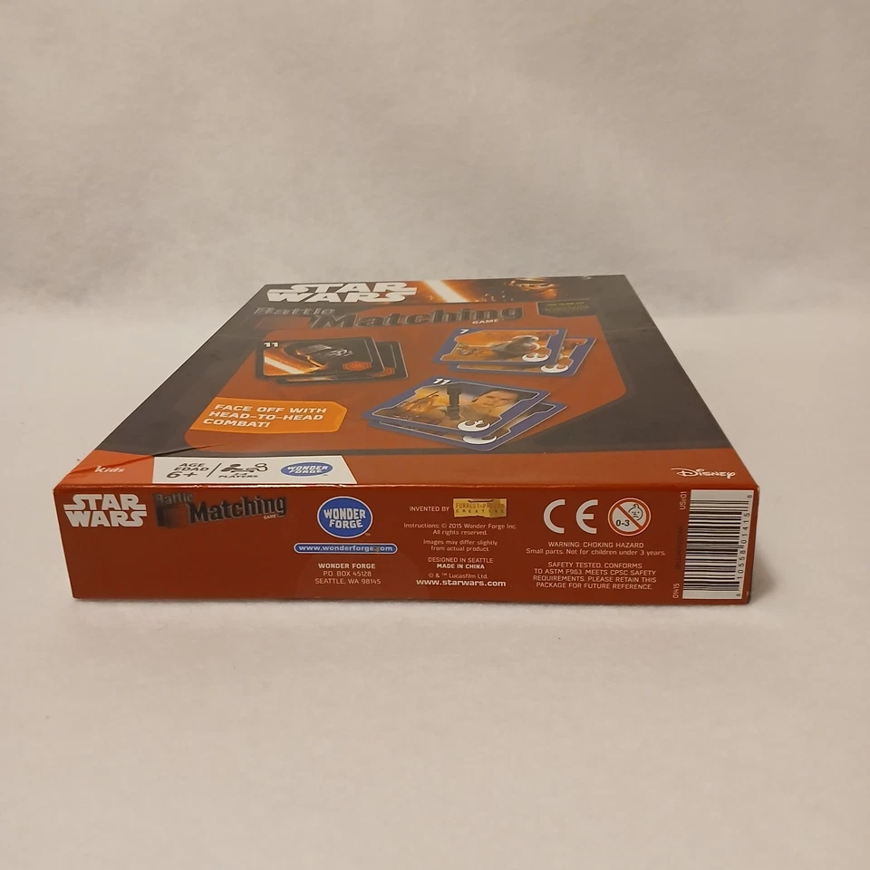 Star Wars Battle Matching Game New Sealed in Box  - Image 3 of 4