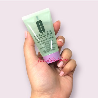 Clinique All About Clean Liquid Facial Soap MILD  MINI 30 ml / 1 oz  NEW