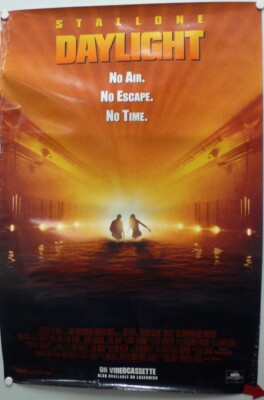 デイライト　USオリジナル映画ポスター DAYLIGHT Videocassette and Laser disc Movie Poster made in 1996 | eBay
