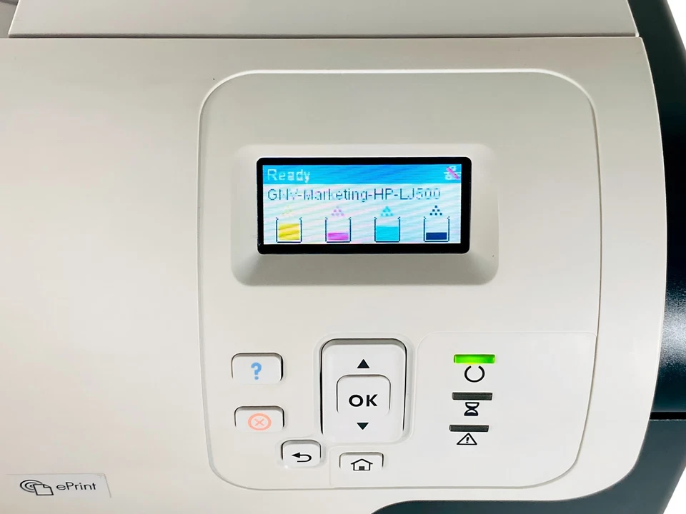 HP Color LaserJet Enterprise M551n Workgroup Network Printer ✅Expertly Serviced - Image 2 of 4