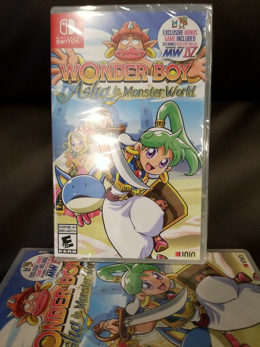 Wonder Boy - Asha in Monster World - Nintendo Switch (Brand New