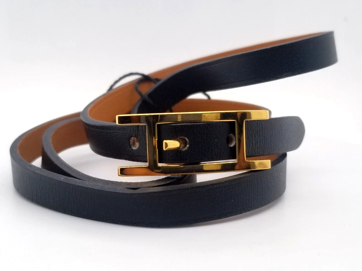 Black leather and palladium bracelet, Collier de chien , Hermès, 2007 |  Hermès Handbags & Accessories Online | Jewellery | Sotheby's