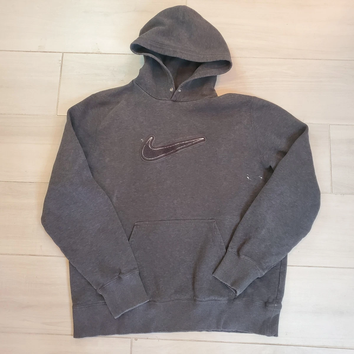 Nike big hotsell check hoodie