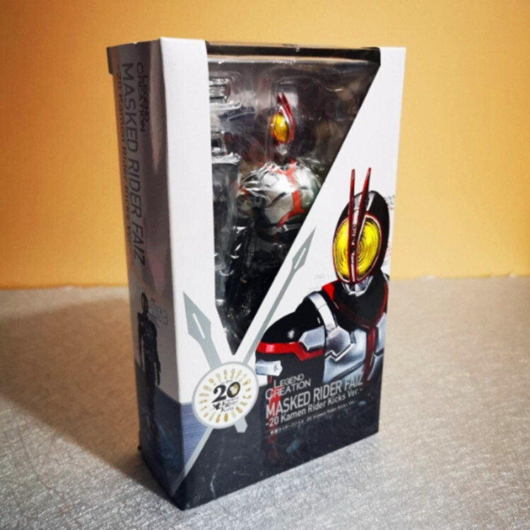 Masked Reder Faiz - 20 Kamen Rider Kicks Ver 6in Action