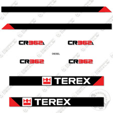 Fits Terex CR362 / CR362L Decal Kit Paver Sticker Replacements CR 362