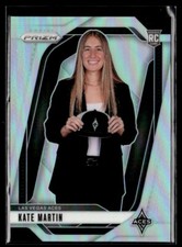2024 Panini WNBA Prizm Kate Martin Silver Prizm Variation RC #148 Las Vegas Aces
