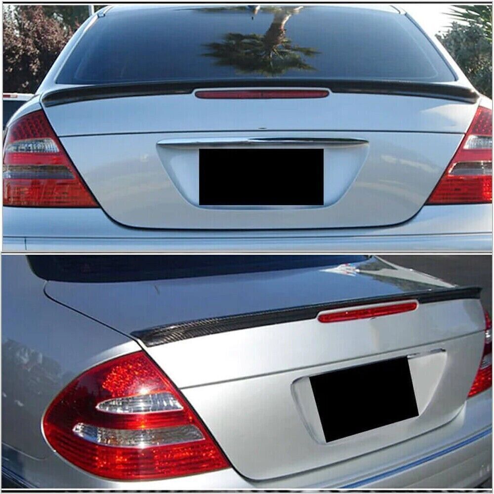 Carbon Fiber Rear Trunk Spoiler Wing for Mercedes Benz W211 E55 E63 20032009 eBay