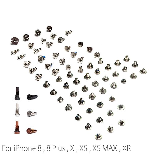 Kit De 2 Vis Pentalobe Pour IPhone X, XR, XS, XS Max, 11, 11 Pro - Neuf