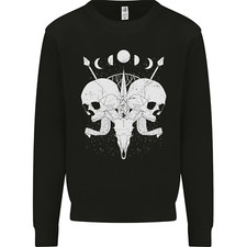 Moon Skulls Kinder Sweatshirt Pullover