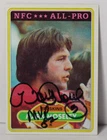 1982 NFL MVP Mark Moseley Signed 1980 Topps Football Card Washington Redskins