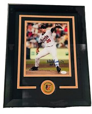 Mike Mussina Signed 8x10 Photo  Framed  Baltimore Orioles PSA COA Rare HOF