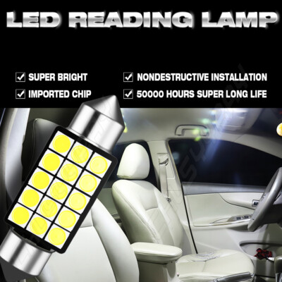 Lamps 6SMD LED Canbus - Festoon Car Lights In Several Colors With Canbus - Foto 7