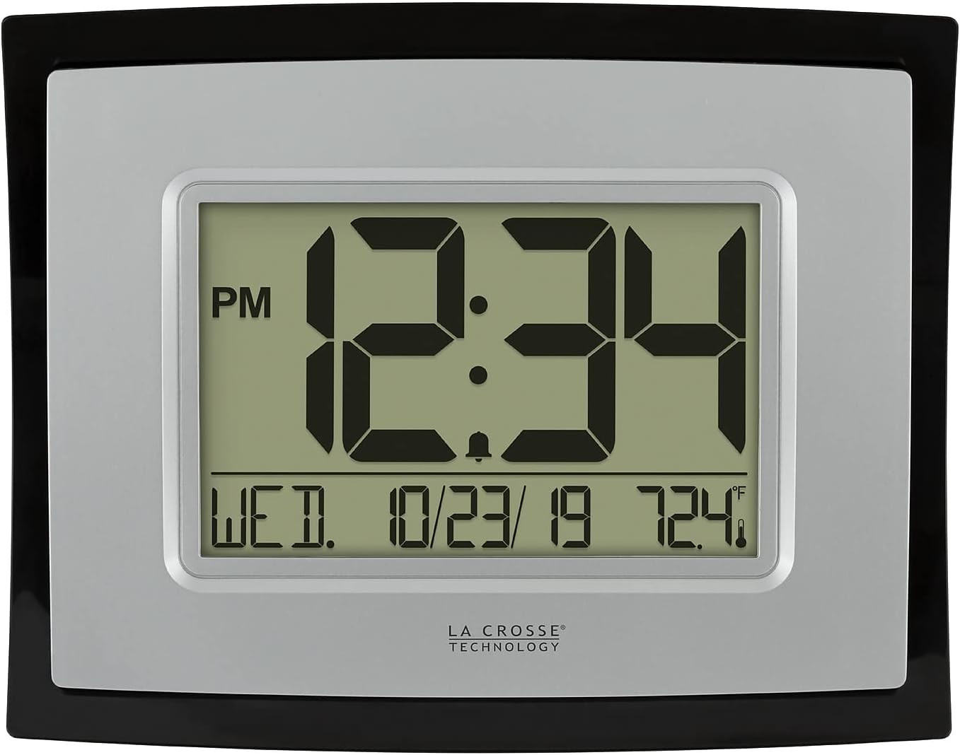 Wall/Table Clock, 6.85-Inch H X 8.66-Inch W X 0.95-Inch D (WT-8002U) (WT-8002U-I