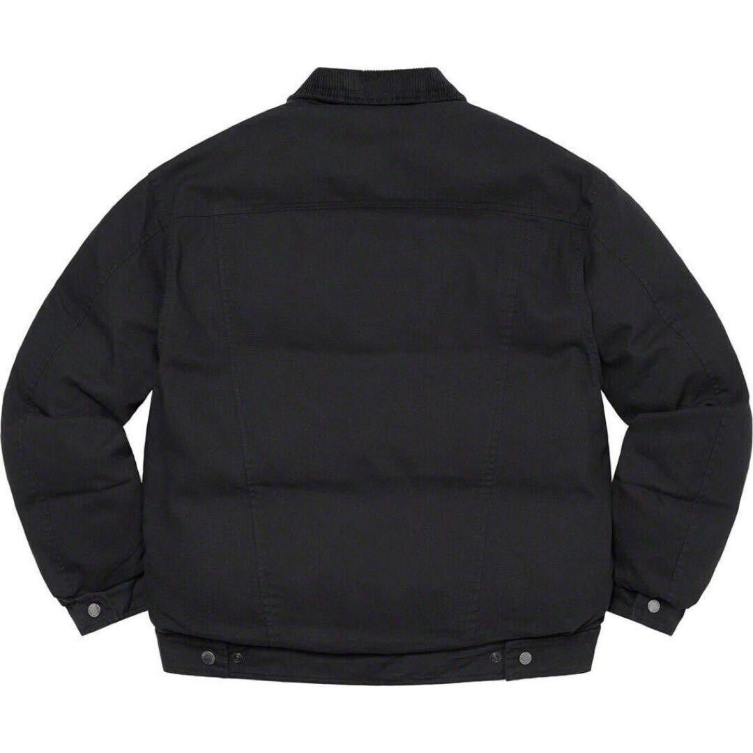 Schott Supreme Canvas Down Trucker Jacket Size XL | eBay Schott Supreme Canvas Down Trucker Jacket Size XL | eBay