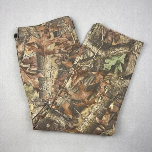 Camouflage Cargo Pants Spartan Outdoors Mens XL 38x28 Hunting Realtree Grunge - Picture 1 of 15