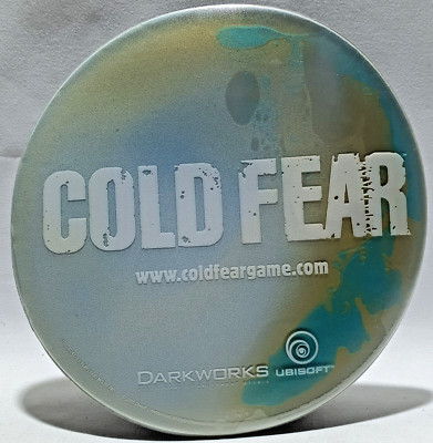 COLD FEAR CIRCULAR PLASTC MOUSE PAD 20 CM DIAMETER NEW