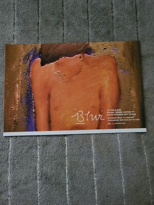 TPQM11 WERBUNG 5X8 BLUR : '13' DAS ALBUM