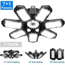 90000 Lumen Strong Triburst Multi-Directional Super Bright LED Garage Defo Light