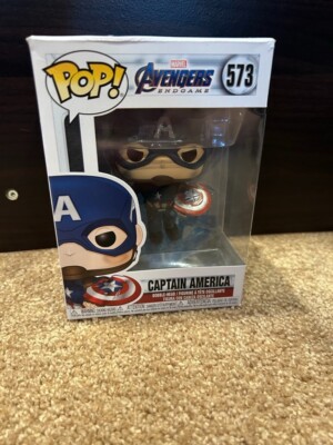 Avengers Endgame Captain America with Mjolnir Funko Pop!