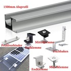 Solarprofil Aluprofil Solarschiene Ziegeldach PV Montageschiene Befestigung