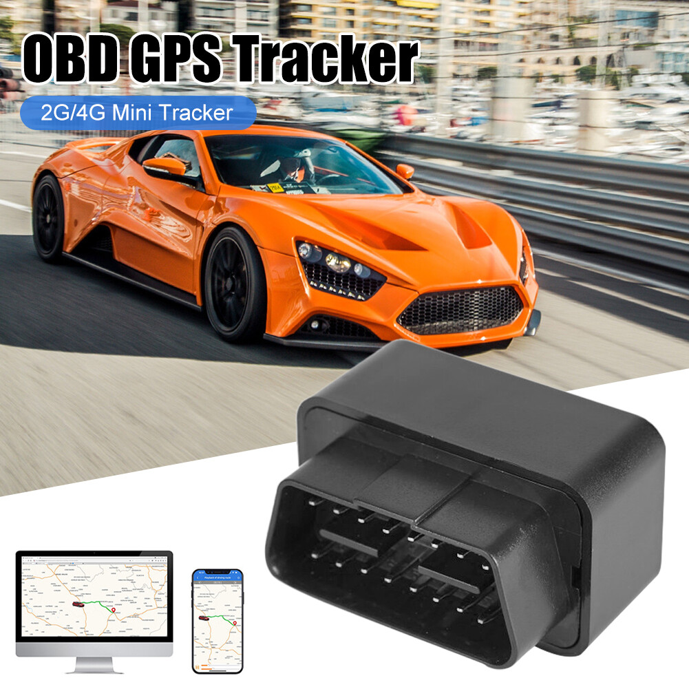 2/4G OBDII GPS Mini Tracker Live Realtime Vehicle Car Spy