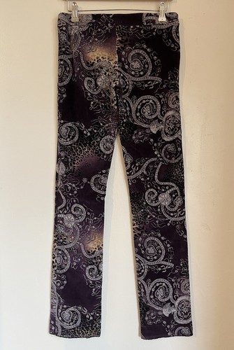 Women’s Vintage Costume Made Low Waist Straight Leg Corduroy Trousers Size 6/8 - Picture 7 of 10