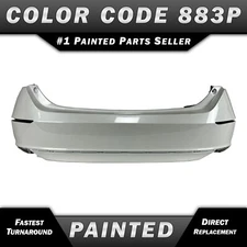 NEW Painted *NH883P White* Rear Bumper Cover for 2018-2022 Honda Accord 18-22