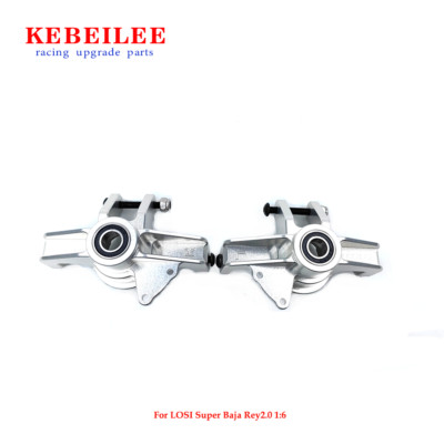 KEBEILEE CNC Alu7075# Front Spindle Set Knuckle for LOSI Super Baja Rey 2.0 1/6