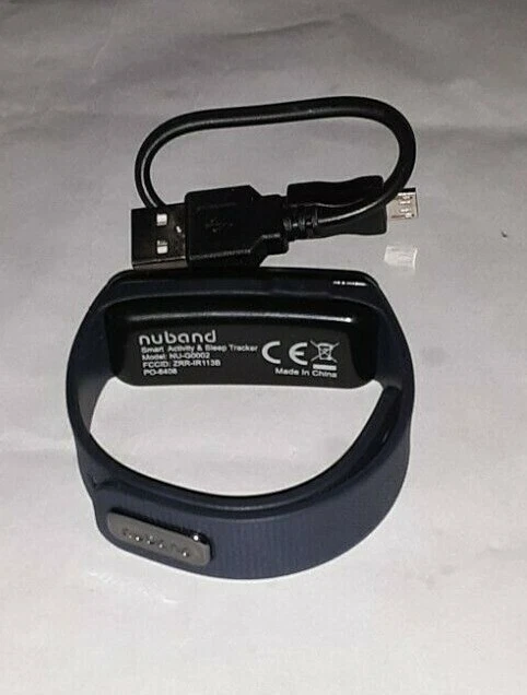 NUBAND ACTIV NU-G0002-BL RASTREADOR INTELIGENTE DE ACTIVIDAD Y SUEÑO AZUL sin usar en caja Foto 2 de 4