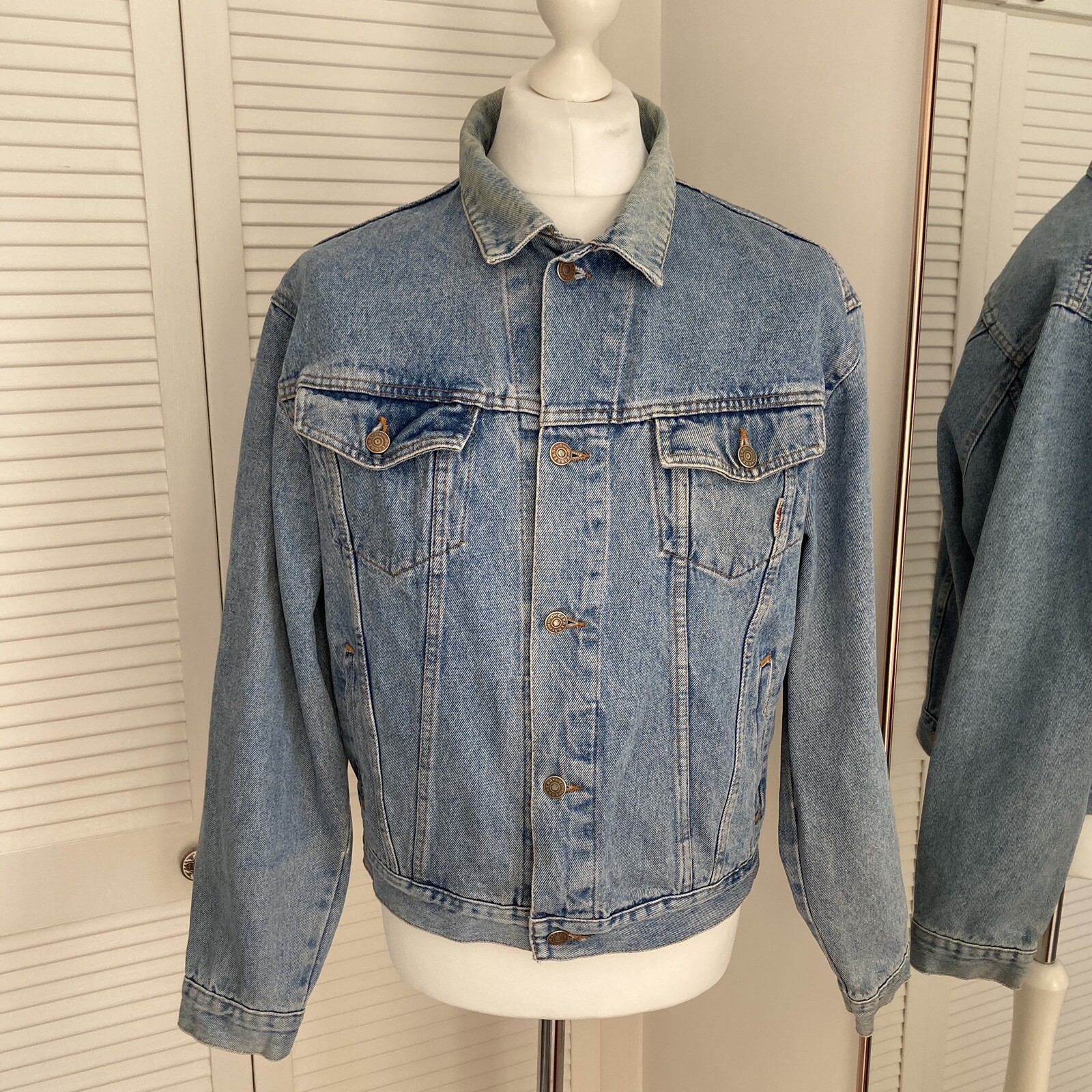 Blue Age Vintage Denim Jacket Size 