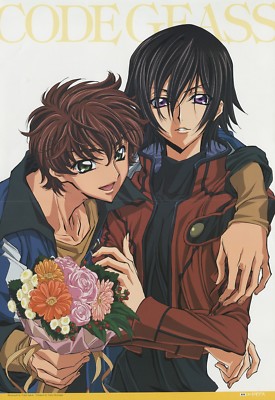 poster promo Code geass Lelouch of the Rebellion anime Kururugi