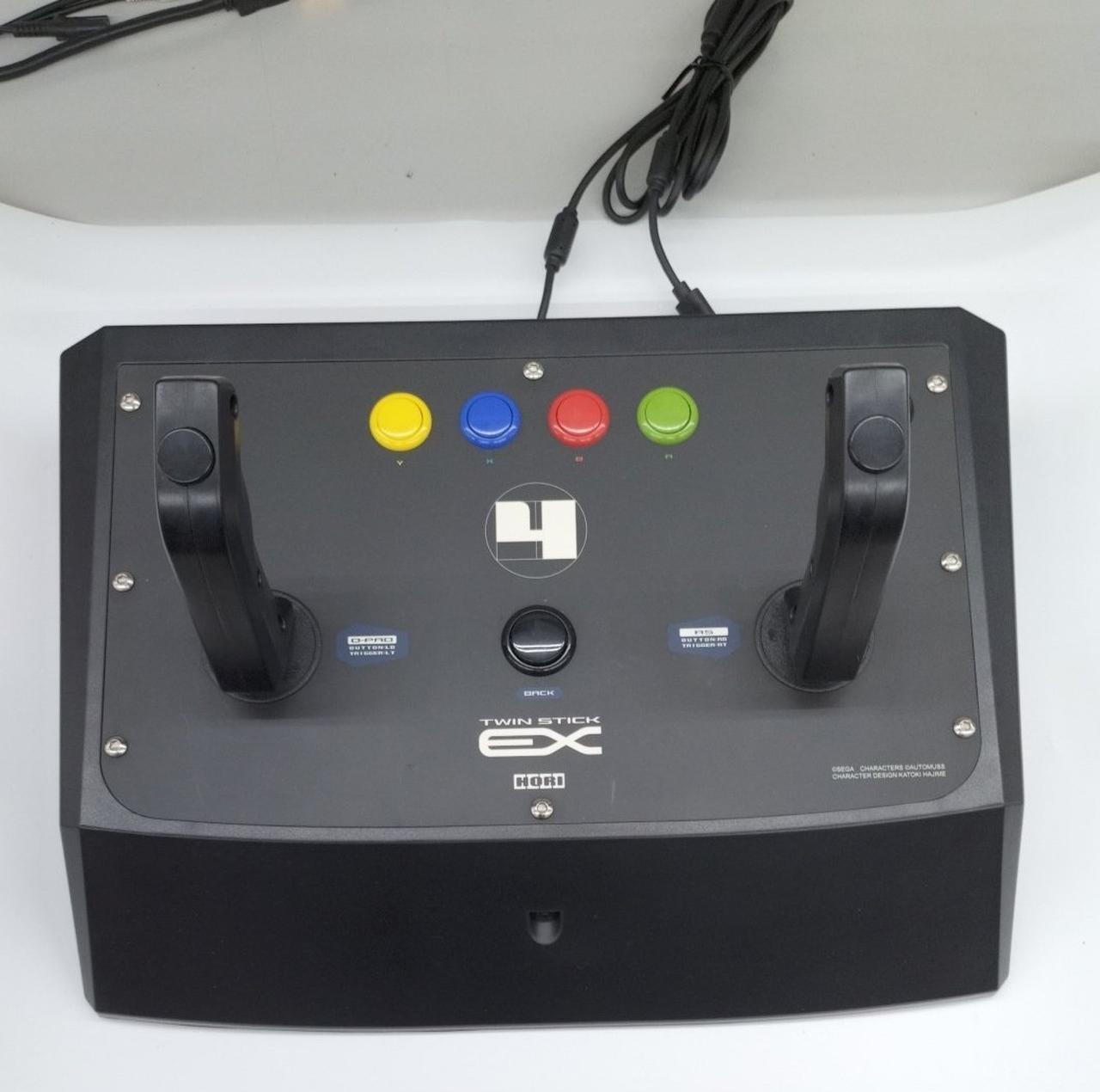 Xbox 360 Hori Twin Stick EX Cyber Troopers Virtual on Force Arcade 