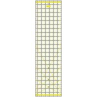 "Semplix Patchwork-Quiltlineal (24\" X 6,5\" / 2,5 Mm Dick / Gelb)Beste QualitäT 1A"