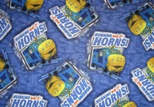 Honking Horns! Choo Choo Chuggington Trains Fabric FQ Fat Quarter - Kids