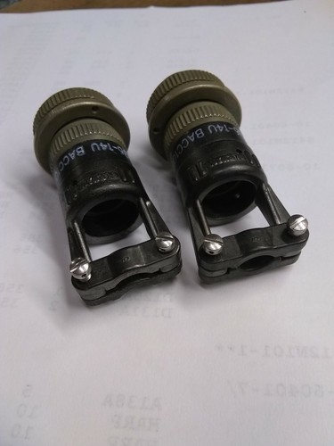 HYDRO-AIRE 4954A 38-013 AMPHENOL PLUGS *NS* 2EA - 第 2/2 張圖片
