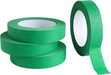 4 Pack Green Painters Tape 1 inch, Green Masking Tape 1 inch x 55 Yards x 4