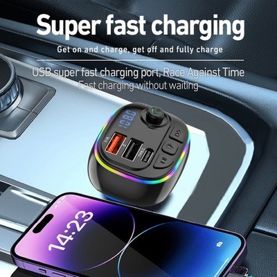 Auto USB Wireless MP3 Player mit Dual USB Ladegerät und FM Transmitter für Aut
