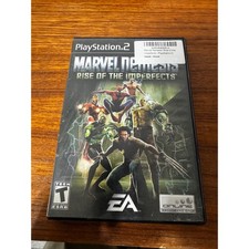 Marvel Nemesis Rise of the Imperfects Sony PlayStation 2 PS2 Game EA Marvel 2005