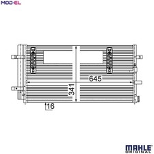 CONDENSER AIR CONDITIONING AC 457 000S FOR AUDI A4/S4/Convertible/Allroad Q5 A4